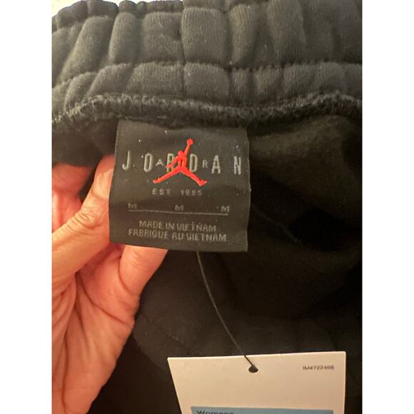 Black Jordan Sweatpants - FB5113-010 - Size M - NEW - Picture 15 of 16